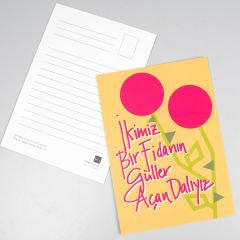İkili Uyum Kartpostallar - İkimiz Bir Fidanın...
