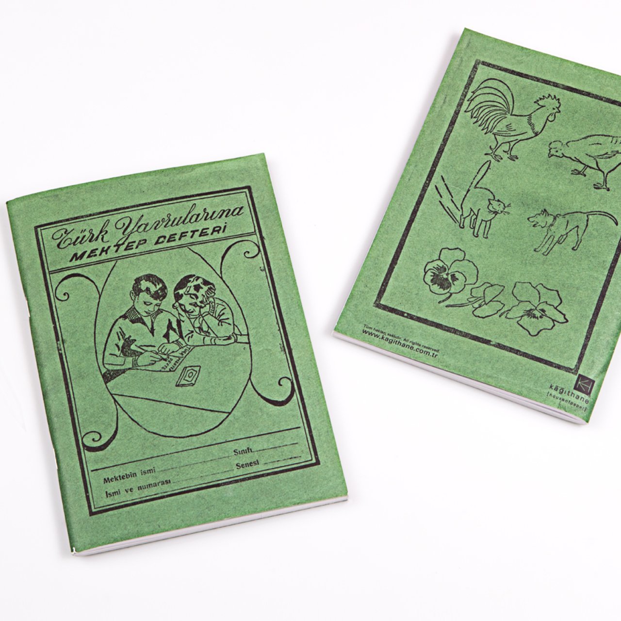 Türk Yavrusu Defter - Yeşil