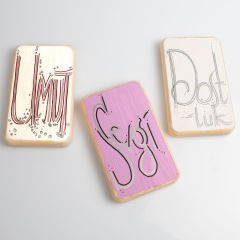 Ahşap Kelime Panosu