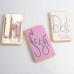 Ahşap Kelime Panosu