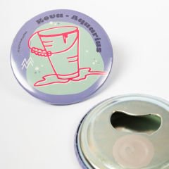 Neşeli Burçlu Magnetler Kova