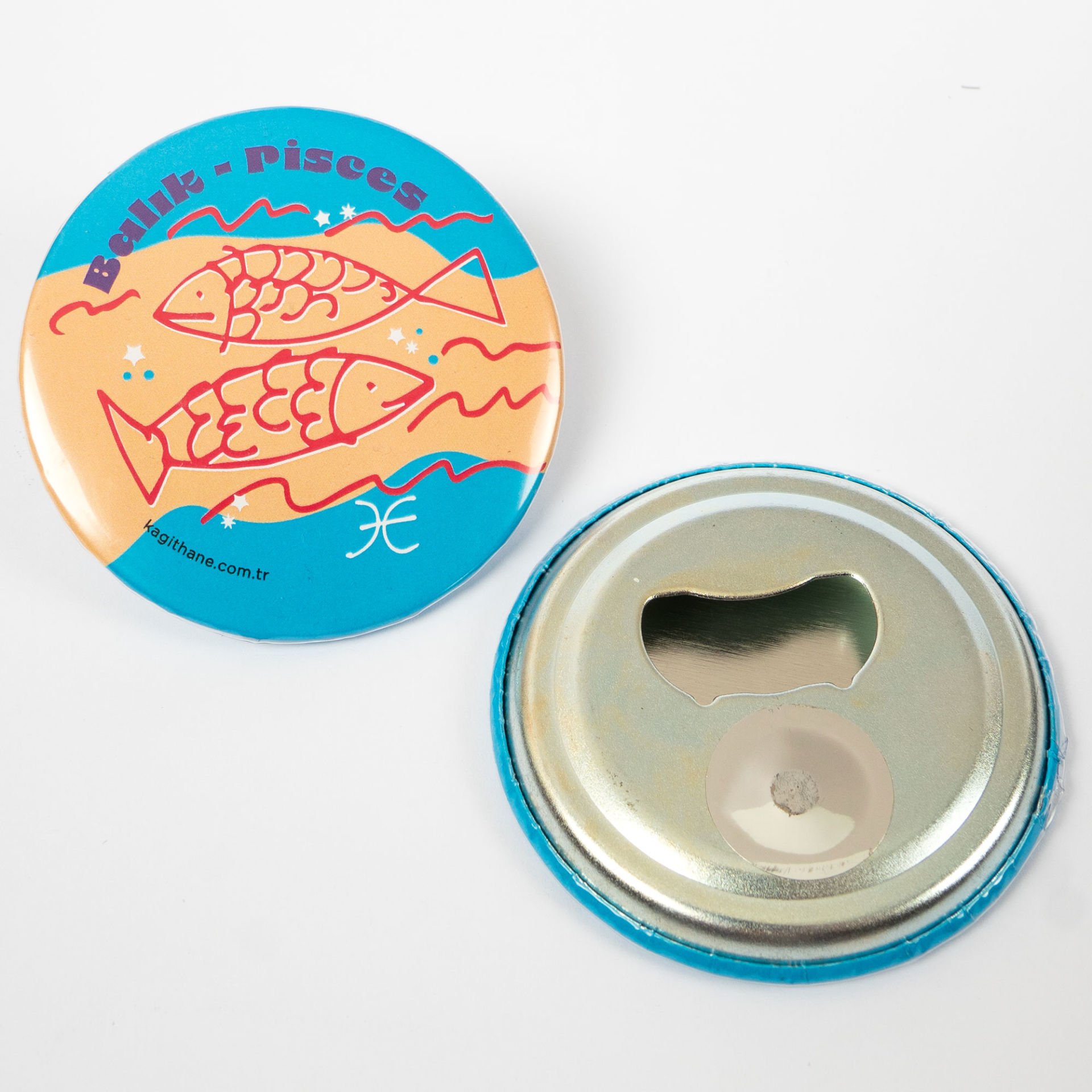 Neşeli Burçlu Magnetler Balık