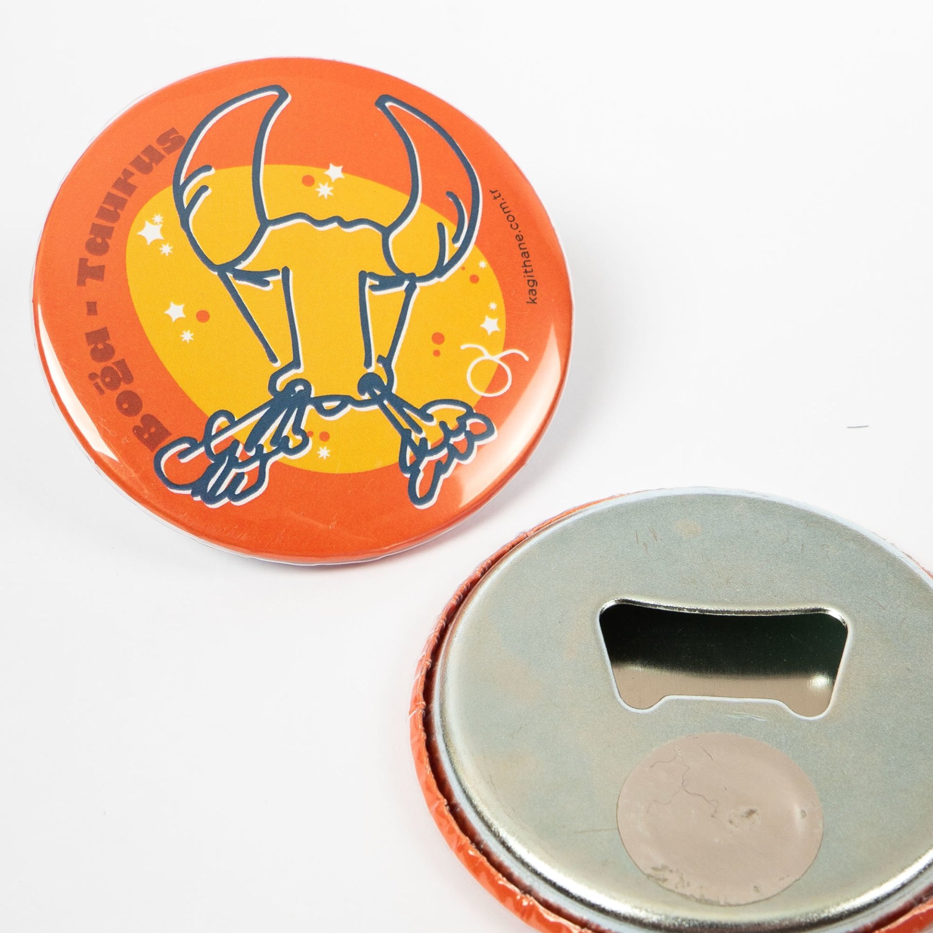 Neşeli Burçlu Magnetler Boğa