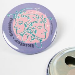 Neşeli Burçlu Magnetler İkizler