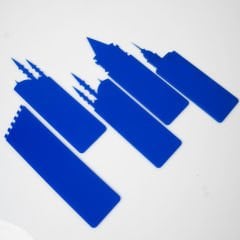 İstanbul Silueti Kitap Ayracı - Lacivert