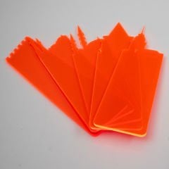 İstanbul Silueti Kitap Ayracı - Turuncu Şeffaf