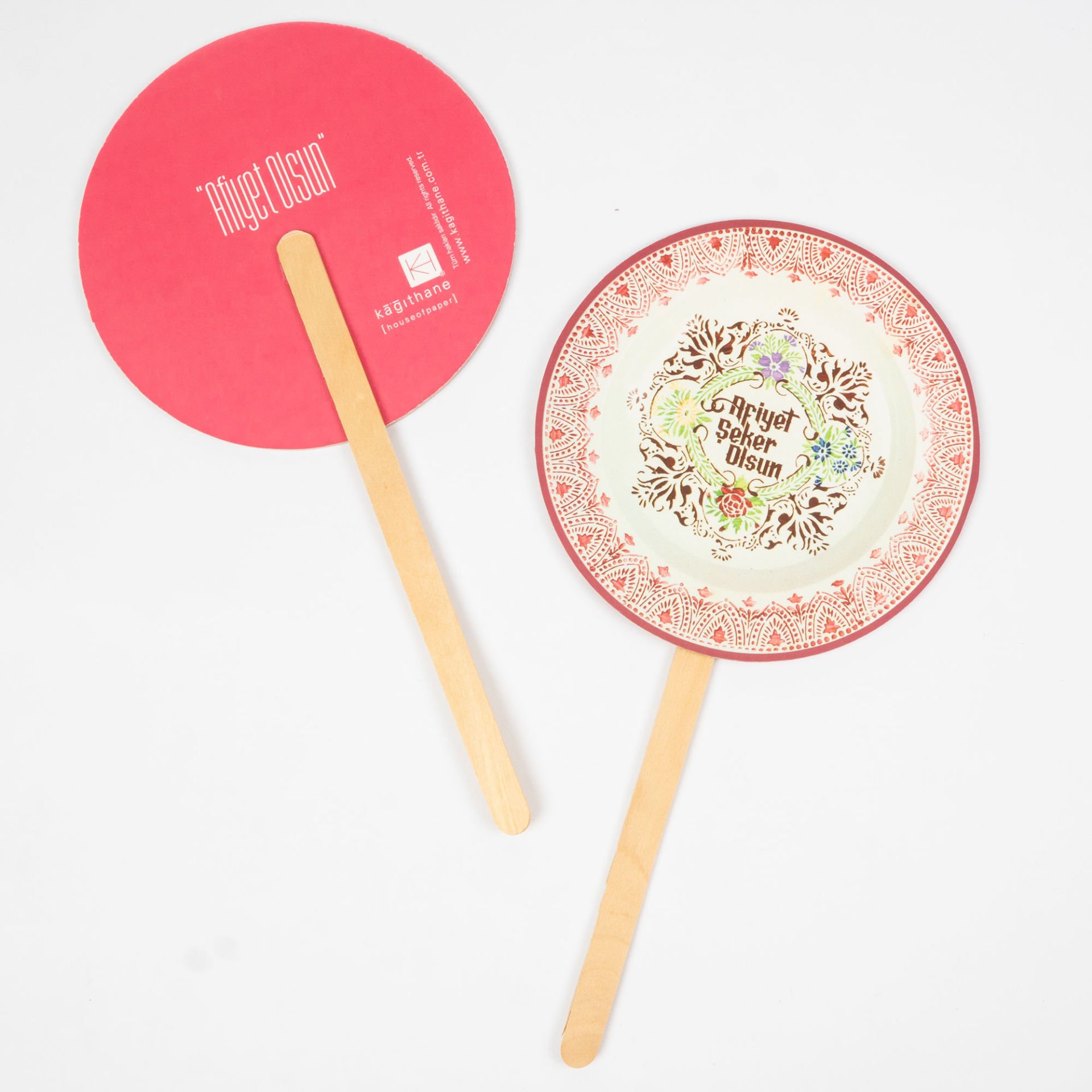 ''Afiyet Şeker Olsun'' Mini Yelpaze