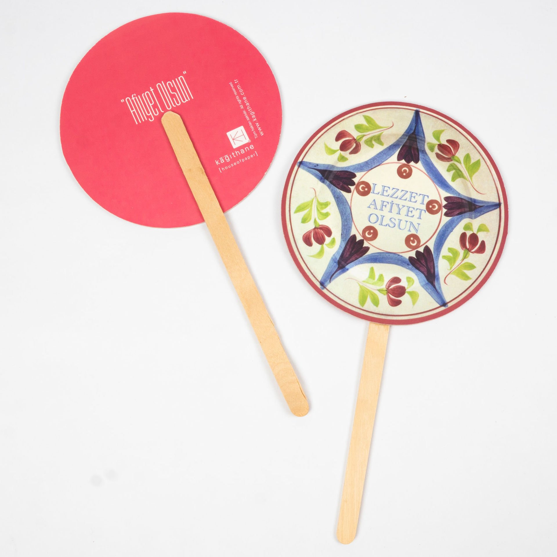 ''Lezzet Afiyet Olsun'' Mini Yelpaze