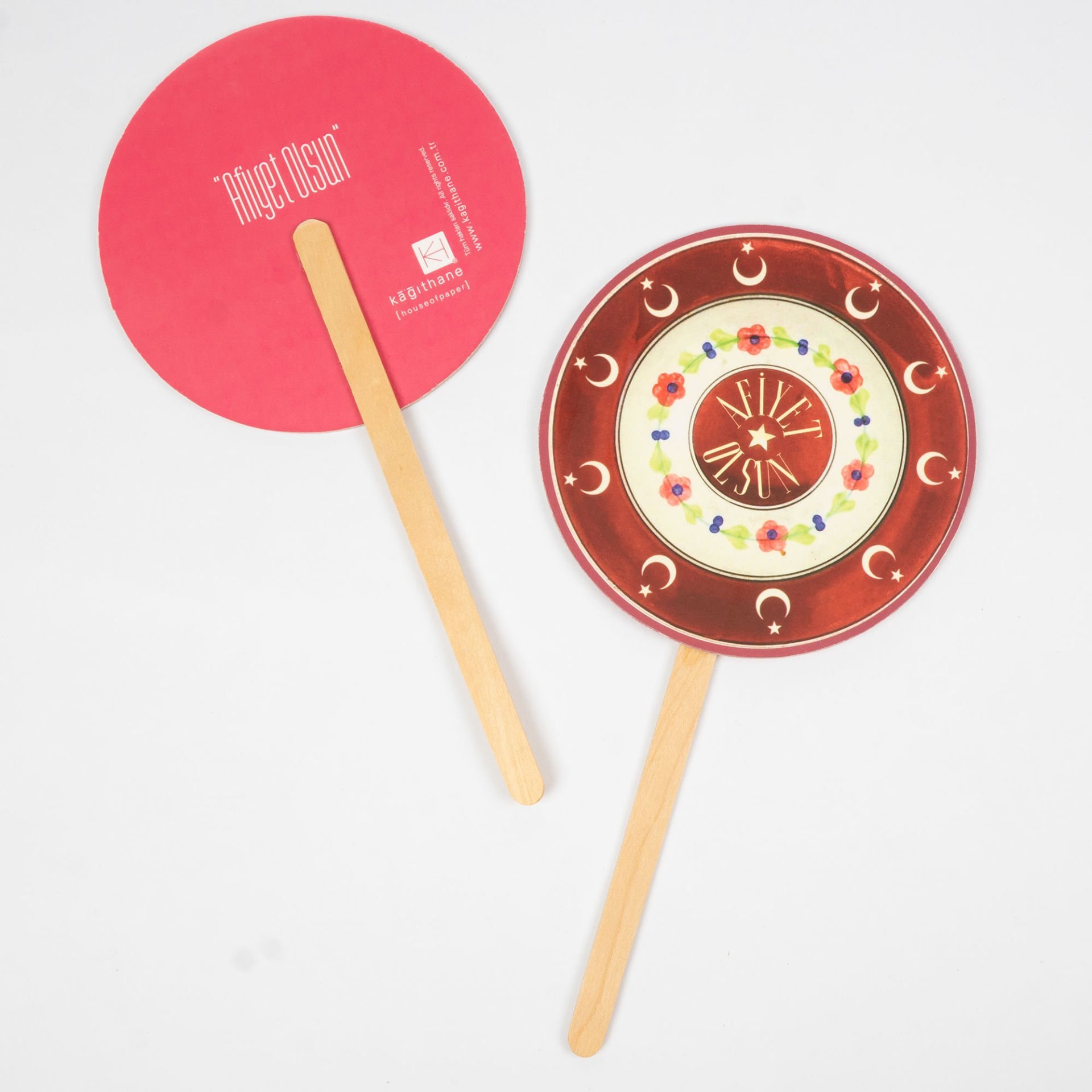 ''Afiyet Olsun'' Mini Yelpaze