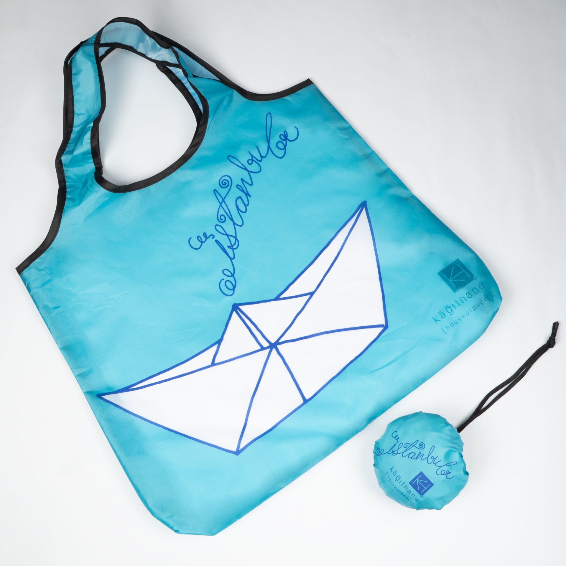 Katlanır Alışveriş Çantası Uçak ve Gemi