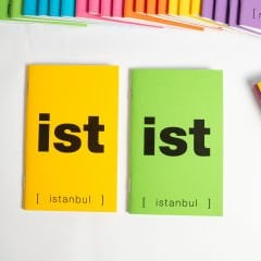 İst-an-bul 3'lü Mini Defter Seti