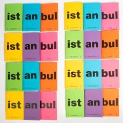 İst-an-bul 3'lü Mini Defter Seti