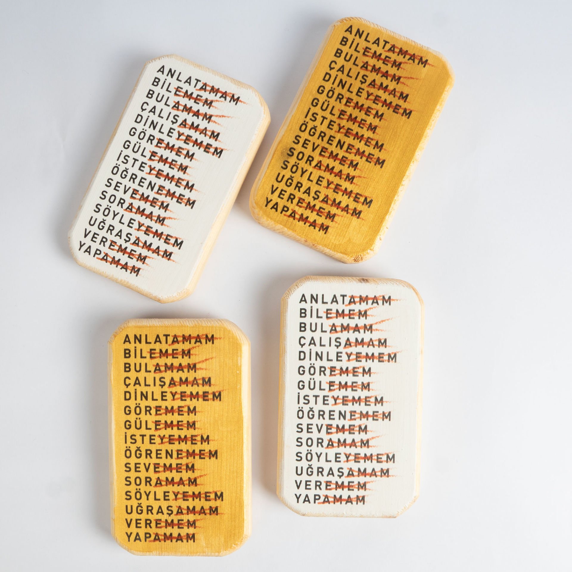 Motivasyon Ahşap Pano