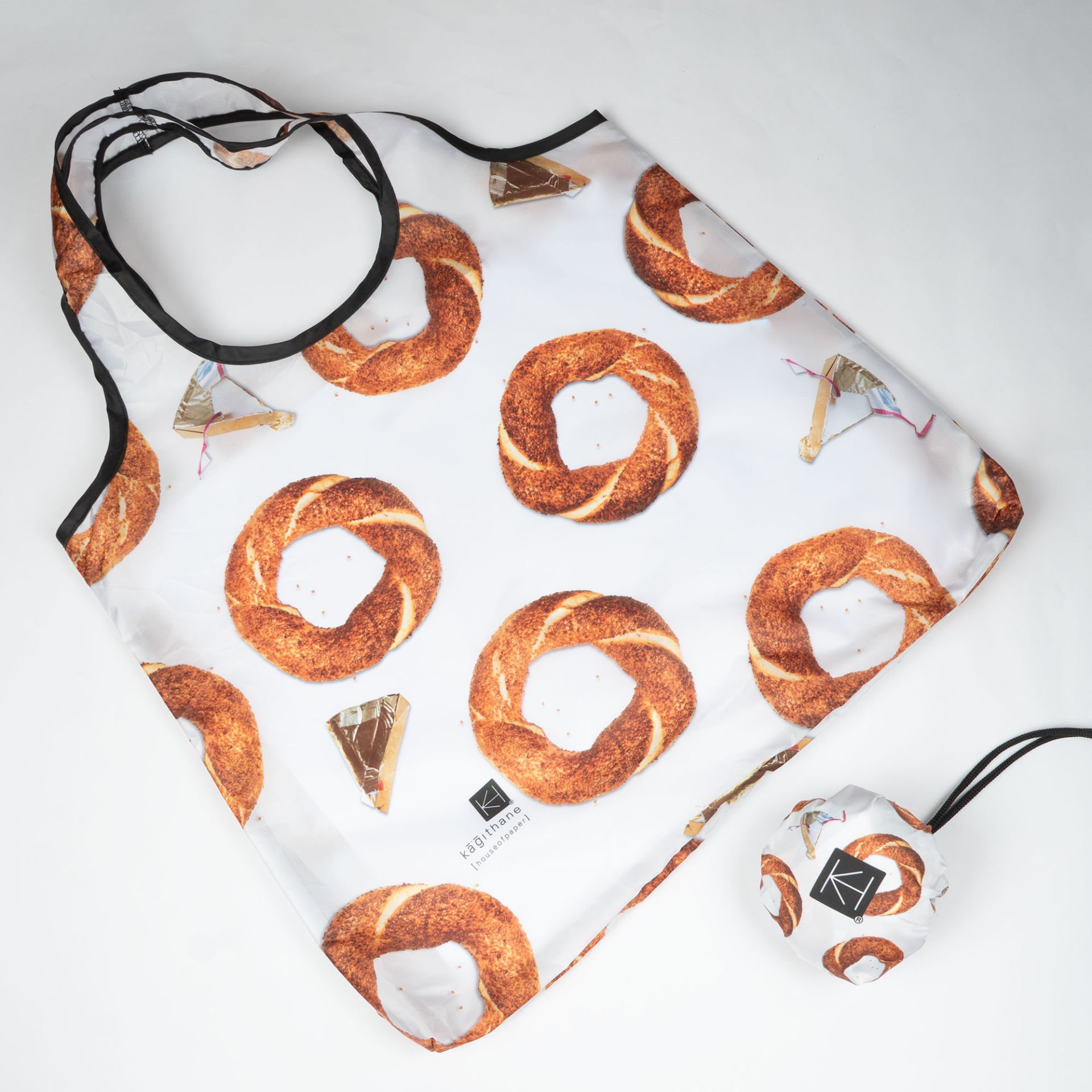 Katlanır Alışveriş Çantası Simit