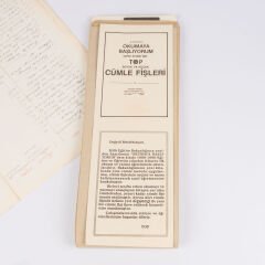 Sınıf Tahtası Okuma Fişleri