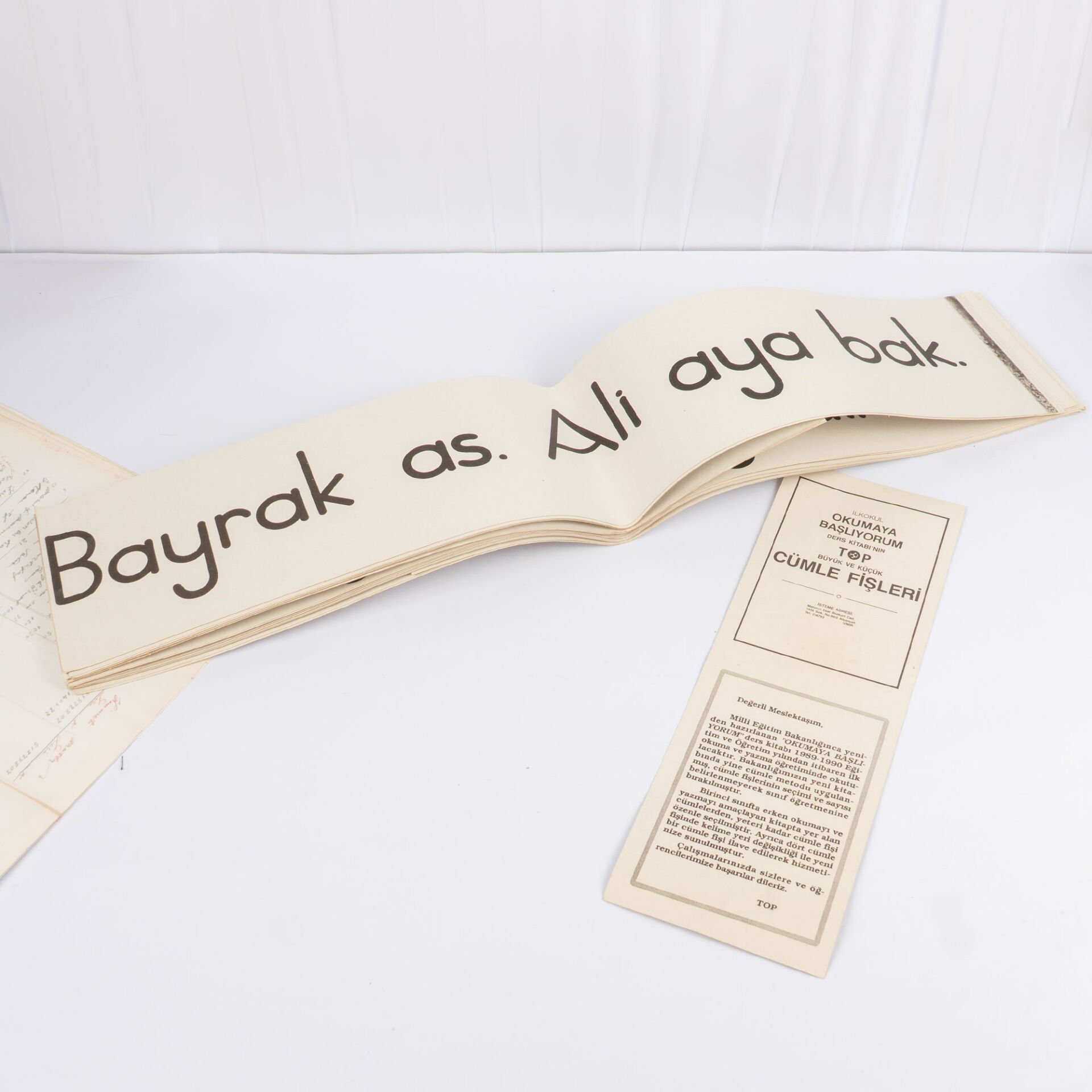 Sınıf Tahtası Okuma Fişleri