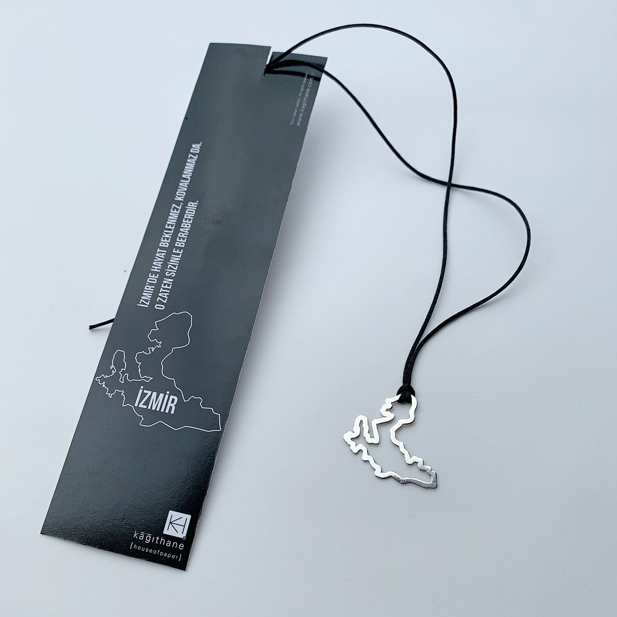 İzmir Şehir Sınırları Kolye