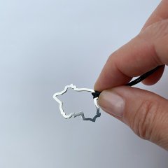 Eskişehir Şehir Sınırları Gümüş Kolye