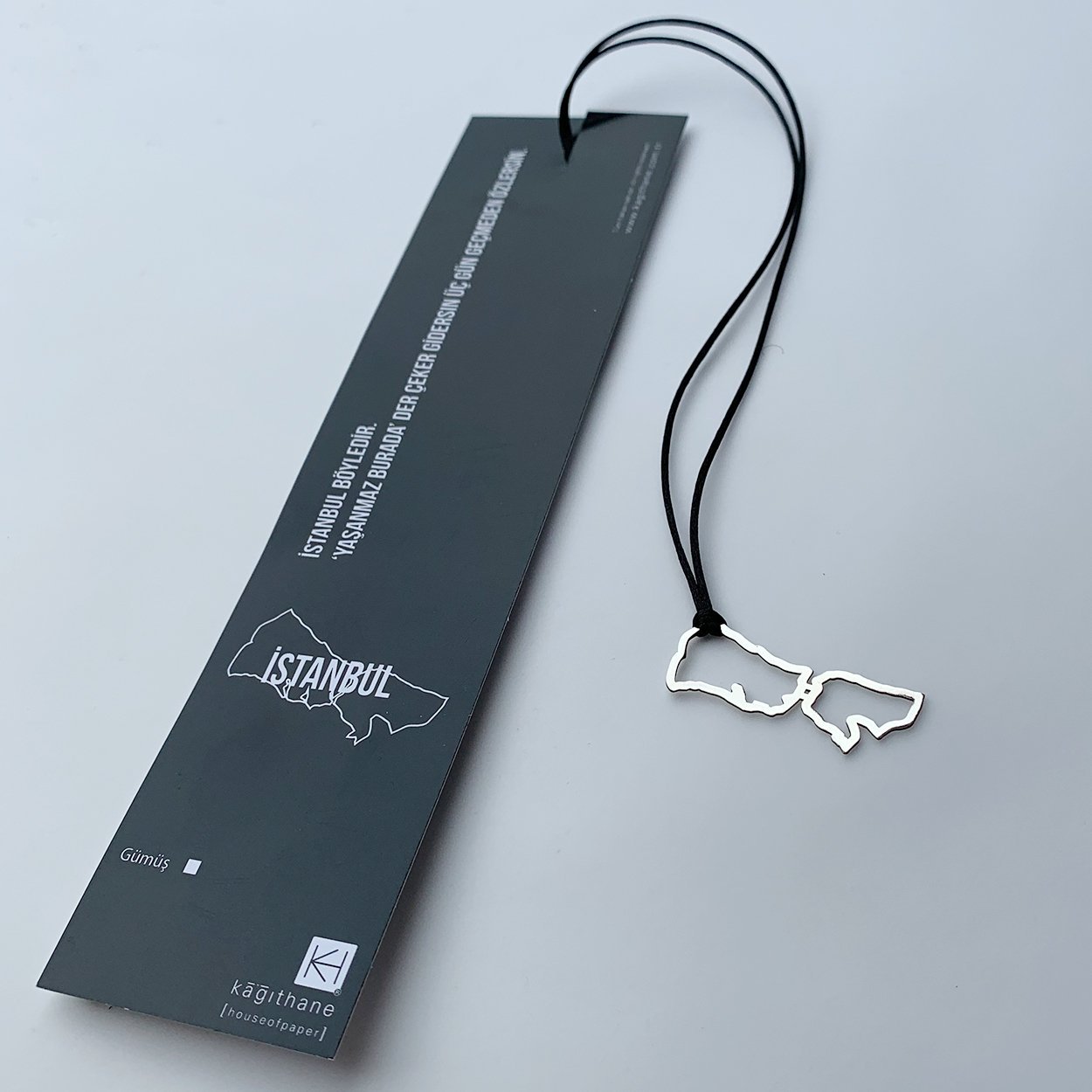 İstanbul Şehir Sınırları Kolye