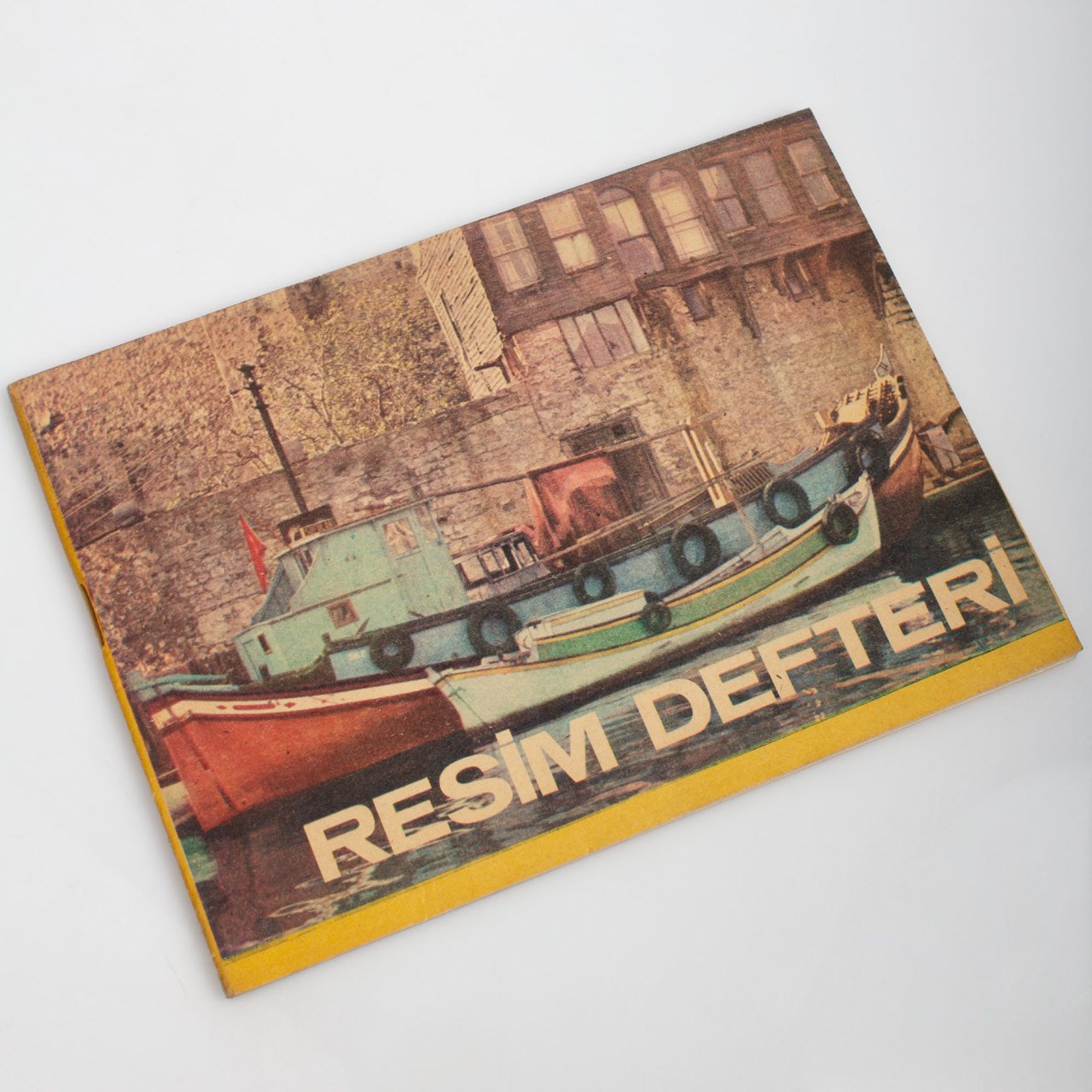 Eski İstanbulda Balıkçılar Resim Defteri