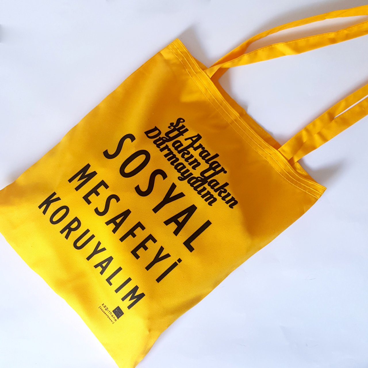 Sosyal Mesafeyi Koruyalım Çanta