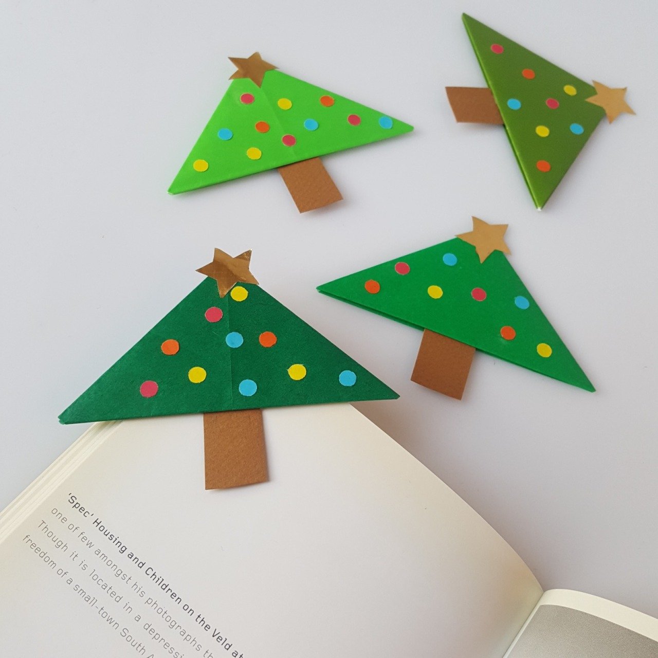 Yılbaşı Ağacı Kitap Ayracı