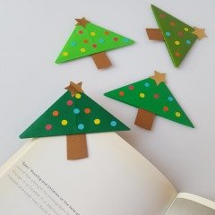 Yılbaşı Ağacı Kitap Ayracı