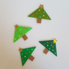 Yılbaşı Ağacı Kitap Ayracı