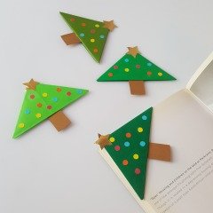 Yılbaşı Ağacı Kitap Ayracı